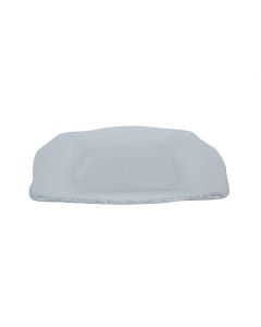 13.25" Square Glass Tray