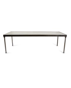 8 Foot x 42" Whitewash Artisan Dining Table