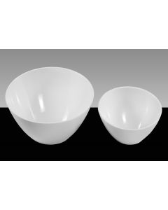 8" Round Melamine Slant Bowl