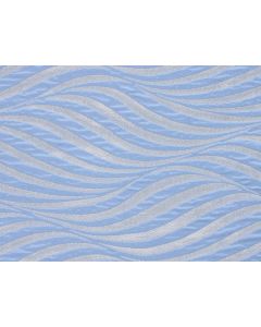 Ice Blue Morocco 132" Round Table Linen