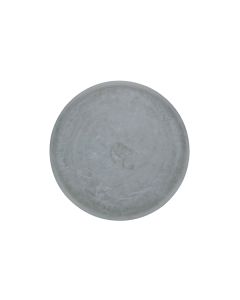 15" Round White Martha Tray