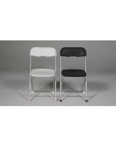 Black Alloy Folding Chair