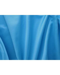 Turquoise Satin 96" Round Table Linen