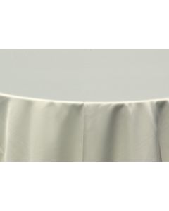 Ivory Satin 96" Round Table Linen