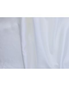White Satin 120" Round Table Linen