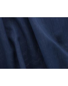 Navy Blue Shantung 132" Round Table Linen
