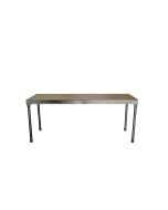 Dark Artisan Table 6 Foot x 24 Wide x 30" High