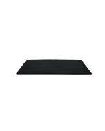 8.25 x 14.75" Black Rectangular Melamine Tray