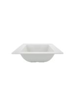9" Square Melamine Bowl with edge