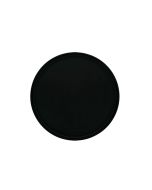 15" Round Black Martha Tray