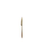 Brush Gold Velo Dinner Knife