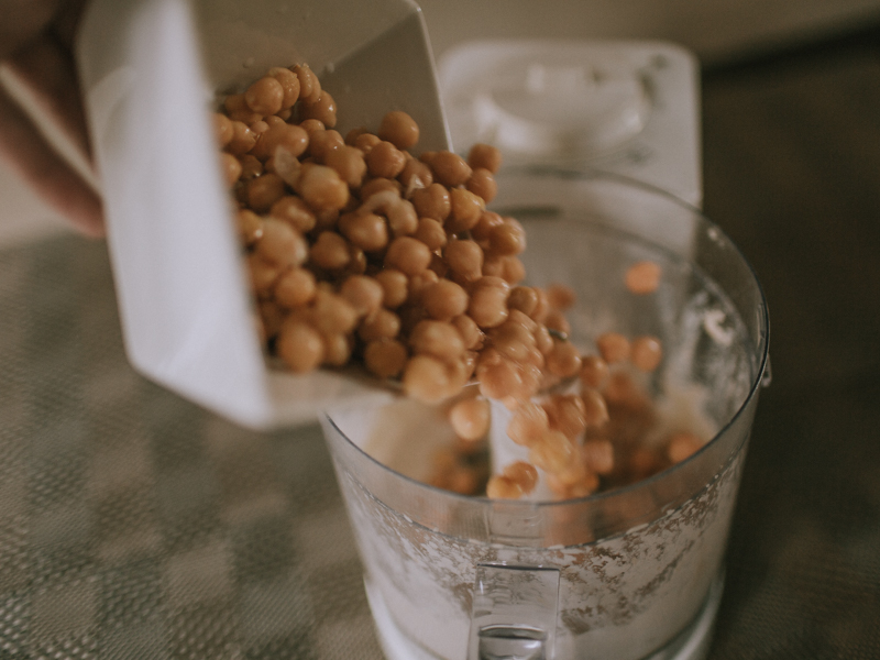 Step 4: Making Hummus Step 4: Making Hummus